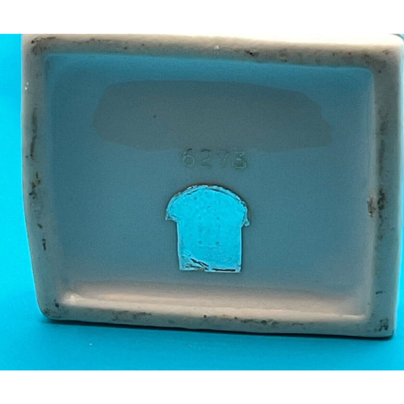 Vintage Trophy Dual-Handle Porcelain Vase  6"  Floral & Gold 2" Base, No. 6273 - Picture 6 of 6